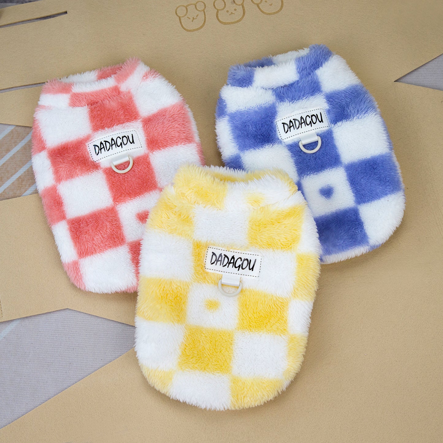 Cozy Fleece Dog Clothes - Warm & Stylish Pet Outfit for Fall & Winter | cutierstore.com