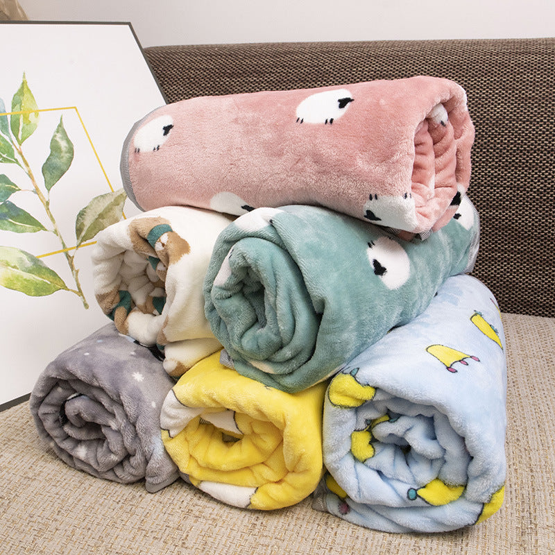 Cute Thick Pet Blanket