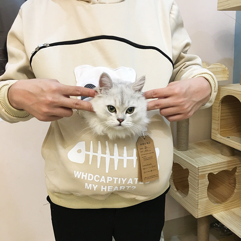 Whisker Walkie - Cat & Dog Carrier Hoodie