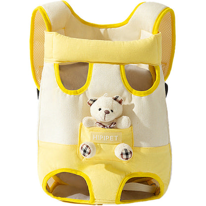 Pet travel Backpack Dog Bag Back Chest - Cutier Store