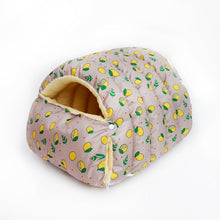 Oxford cloth closed nest -gray lemon