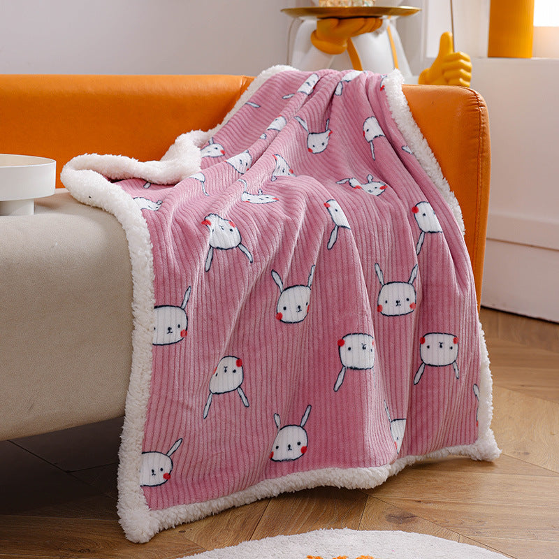 Cute Thick Pet Blanket