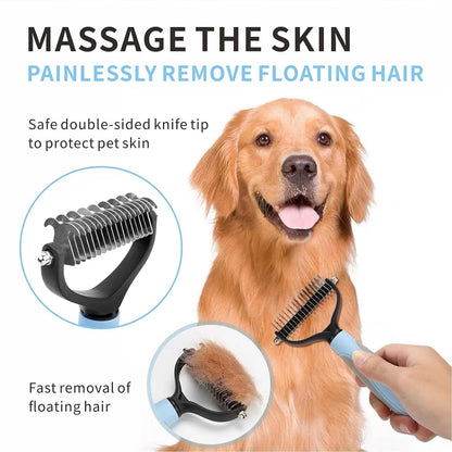 Pet Cat Grooming Brush for Shedding Hair Removal Tool - Cutier Store