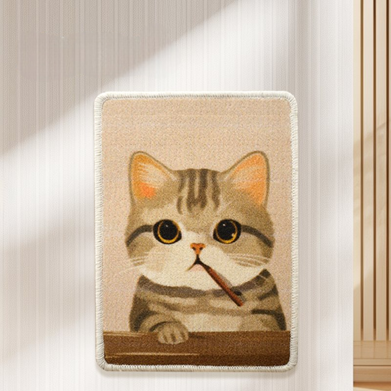 Cute Pet Scratching Board Decorating Wall Paint