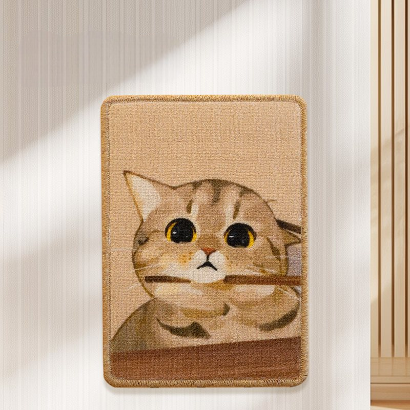 Cute Pet Scratching Board Decorating Wall Paint