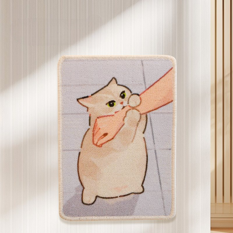 Cute Pet Scratching Board Decorating Wall Paint