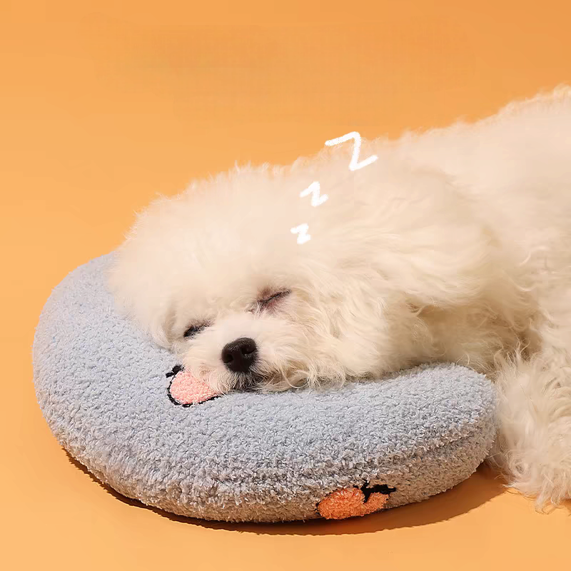 Cute Sleeping Cat Dog Soft Pillow Pet Pillow