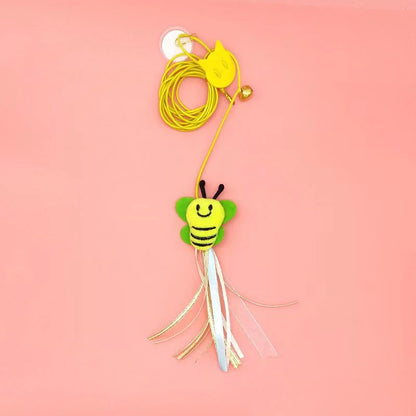 Cat interactive thread hunting Feather toy - Cutier Store