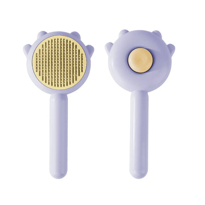 Pet Comb for Cats & Dogs - Gentle Grooming & Hair Removal Brush - Cutier Store