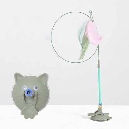 Cute cat fun feather stick - Cutier Store