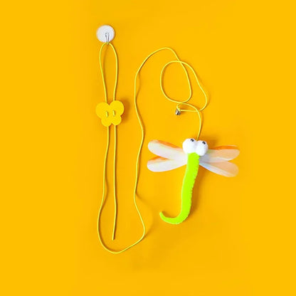 Cat interactive thread hunting Feather toy - Cutier Store