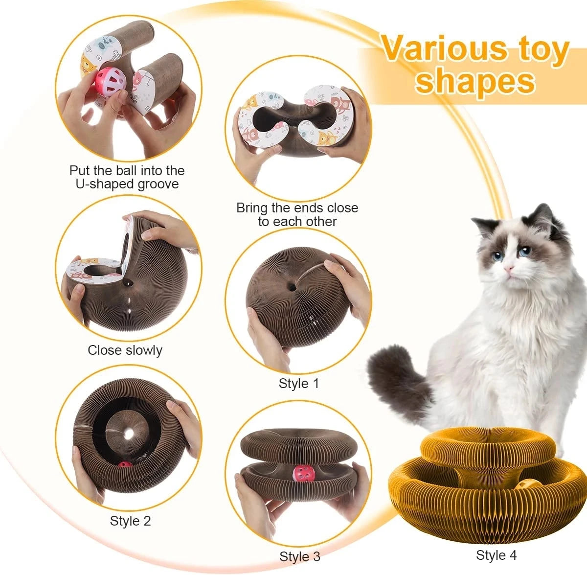 Magic Cat Ball Toy