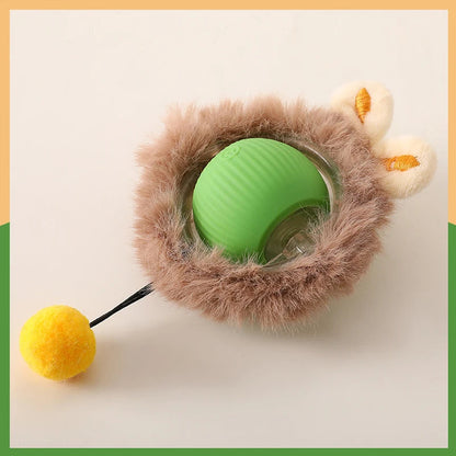 Smart Motion-Activated Cat Toy – Fast Rolling Hide & Seek Ball - Cutier Store