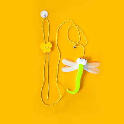 Cat interactive thread hunting Feather toy - Cutier Store