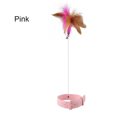 Cat Feather collar amusing stick - Cutier Store