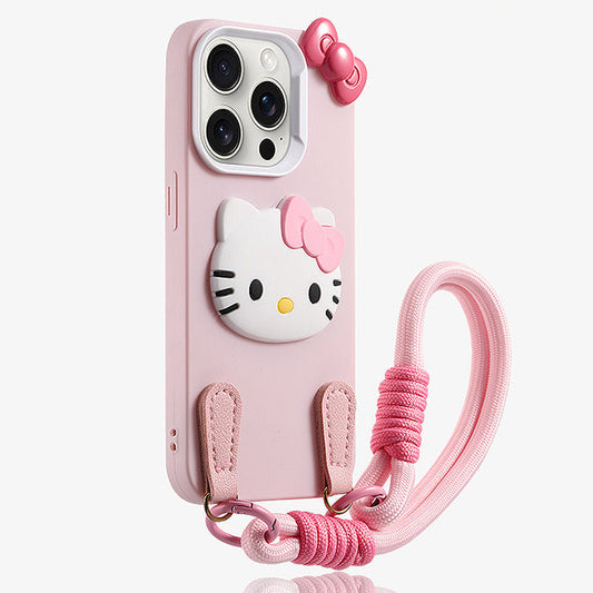 Hello Kitty Liquid Silicone Phone Case