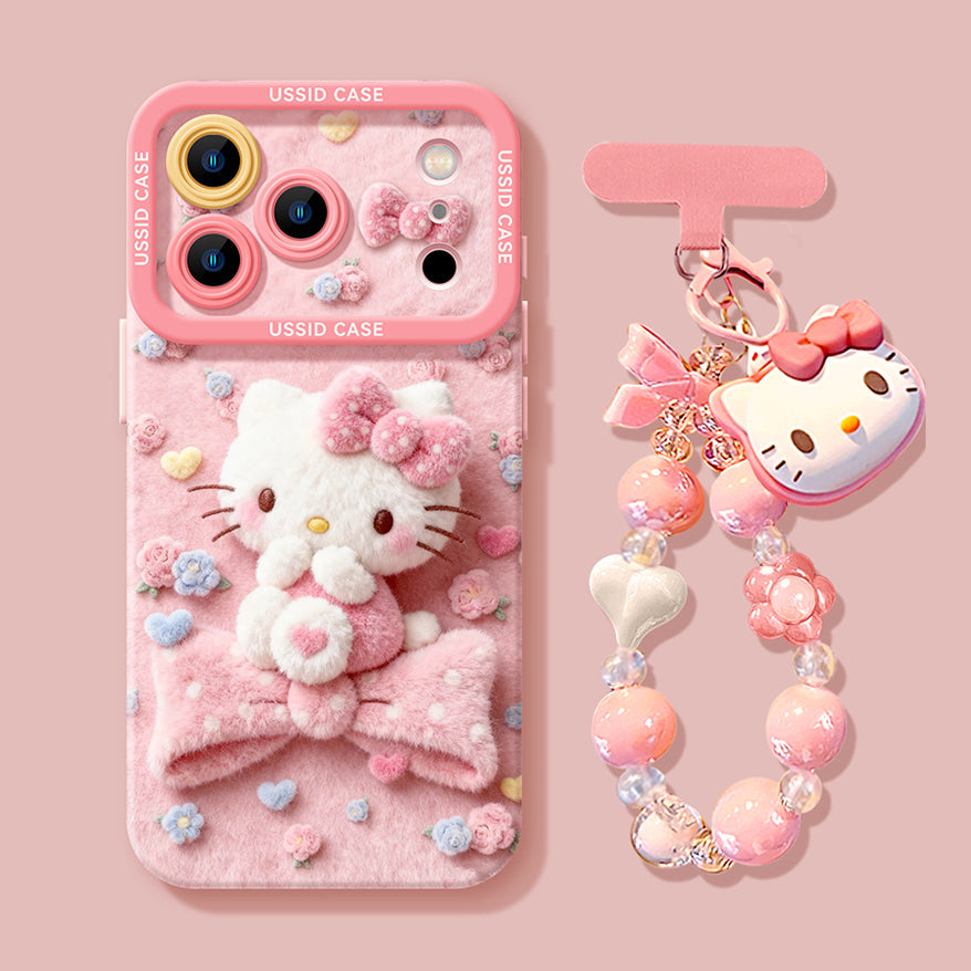 Hello Kitty Liquid Silicone Phone Case