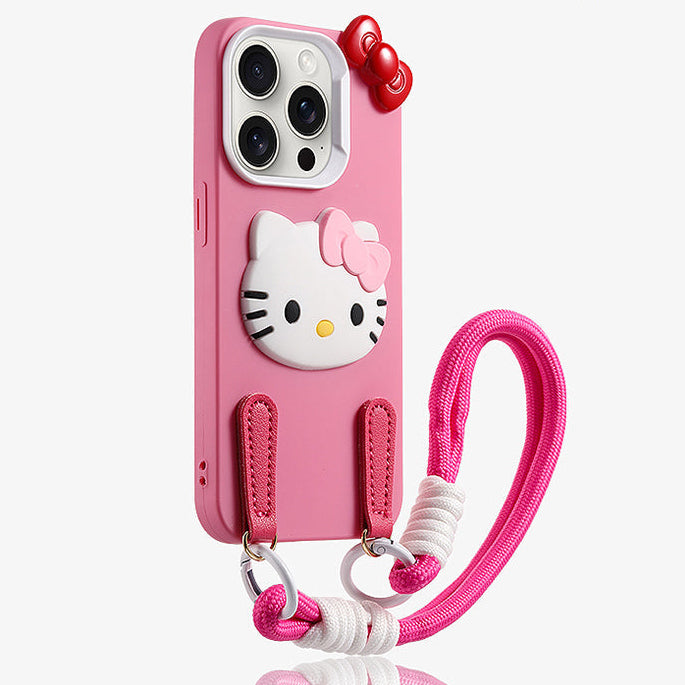 Hello Kitty Liquid Silicone Phone Case