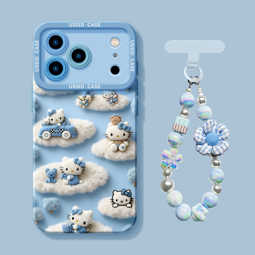 Hello Kitty Liquid Silicone Phone Case
