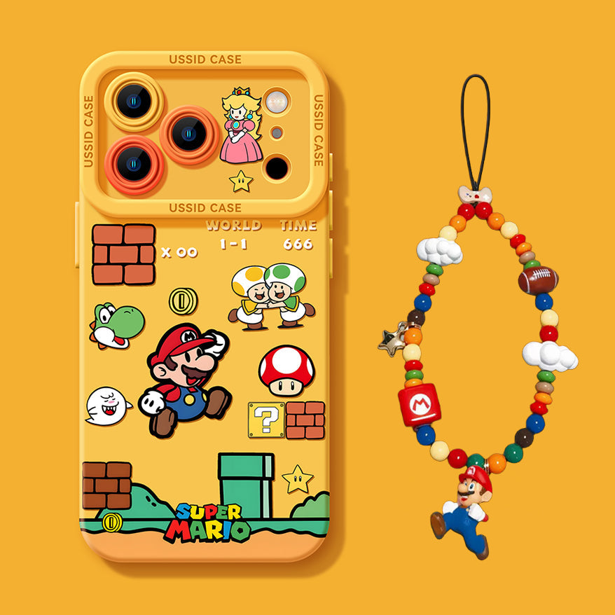Super Mario Liquid Silicone Phone Case