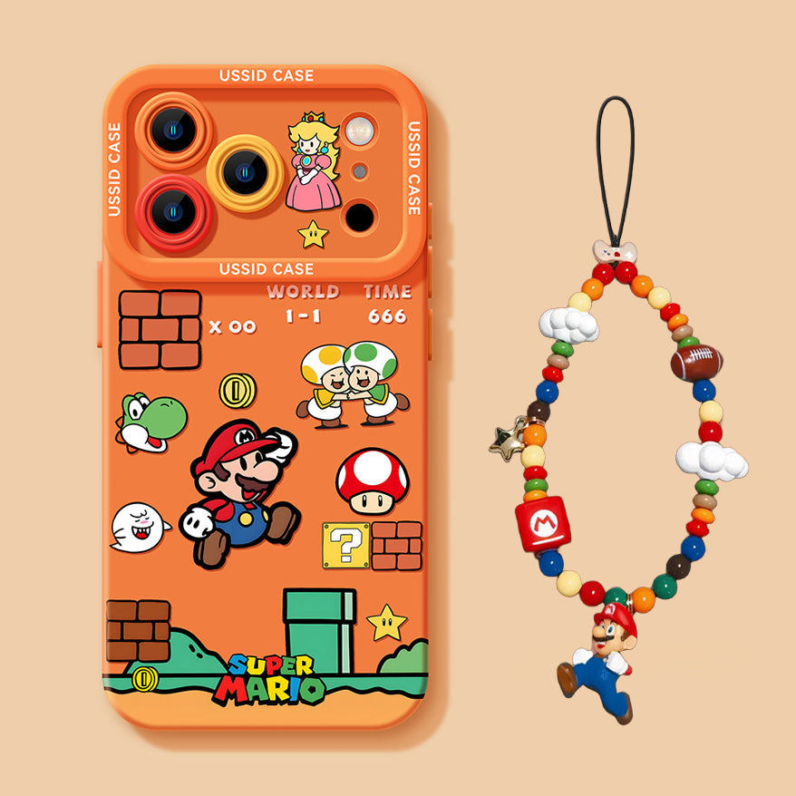 Super Mario Liquid Silicone Phone Case