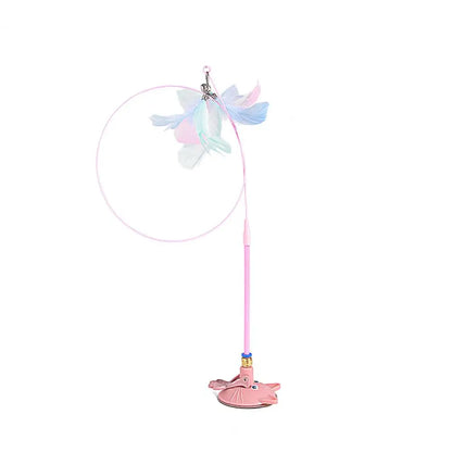 Cute cat fun feather stick - Cutier Store