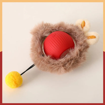 Smart Motion-Activated Cat Toy – Fast Rolling Hide & Seek Ball - Cutier Store