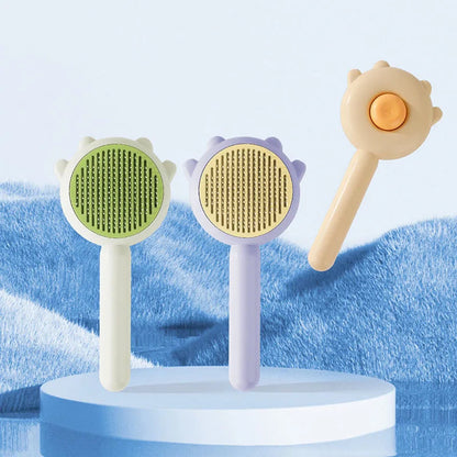 Pet Comb for Cats & Dogs - Gentle Grooming & Hair Removal Brush - Cutier Store
