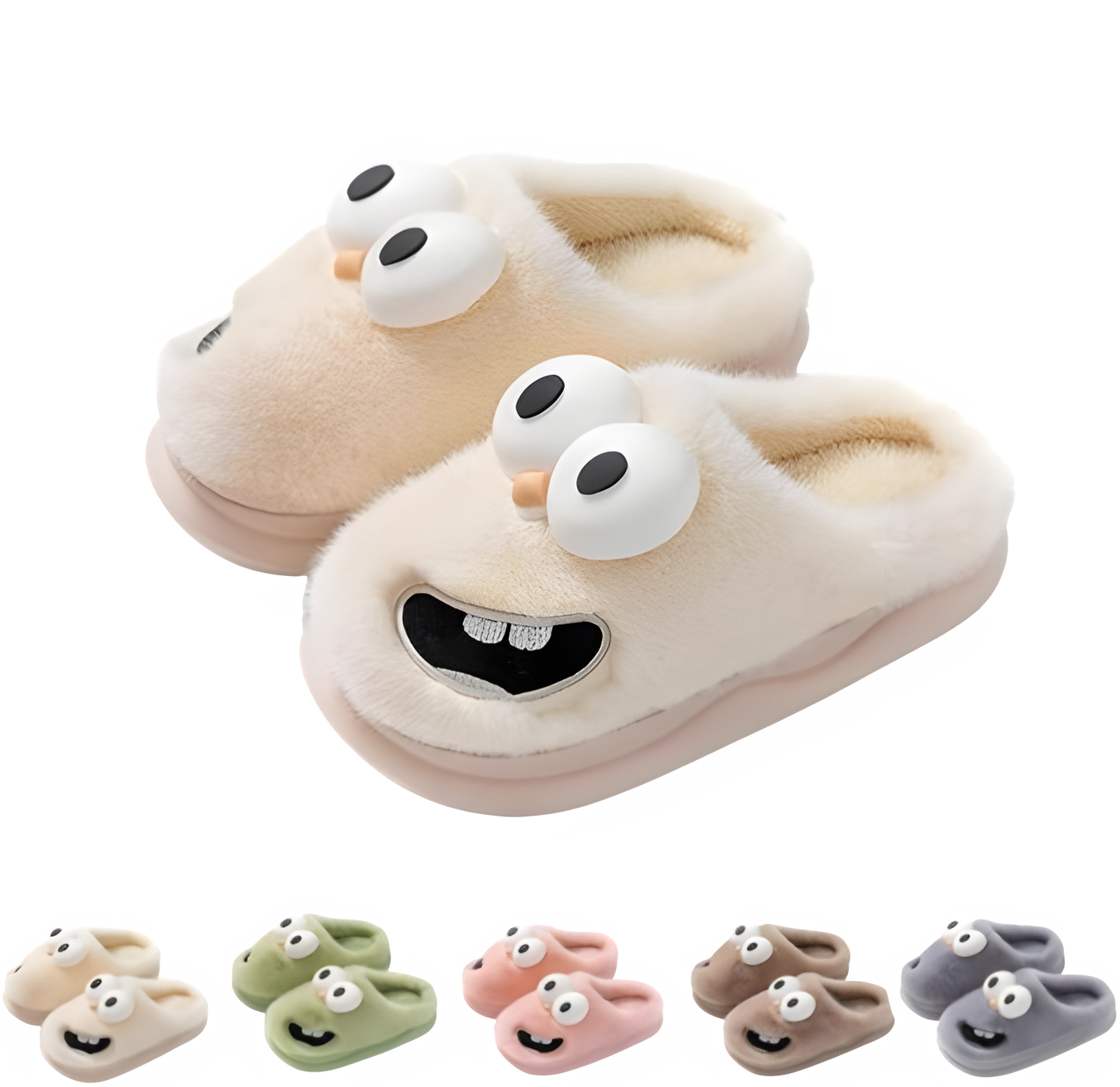 Fluffy Cloud Slippers - Ultra Soft Cozy House Shoes