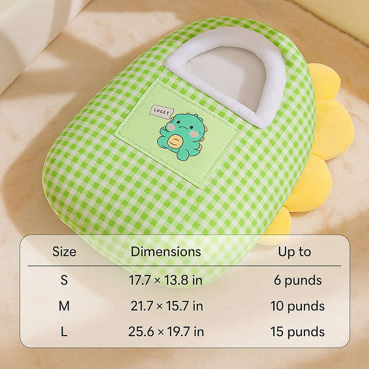 Cozy Winter Cat Sleeping Bag Bed | Plush Enclosed Nest for Indoor Cats