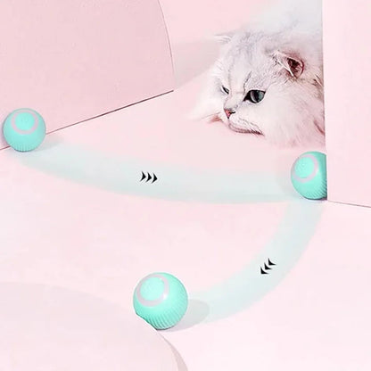 Smart Cat Interactive Ball Chug Ball Self rolling Cat tut-tut Ball - Cutier Store