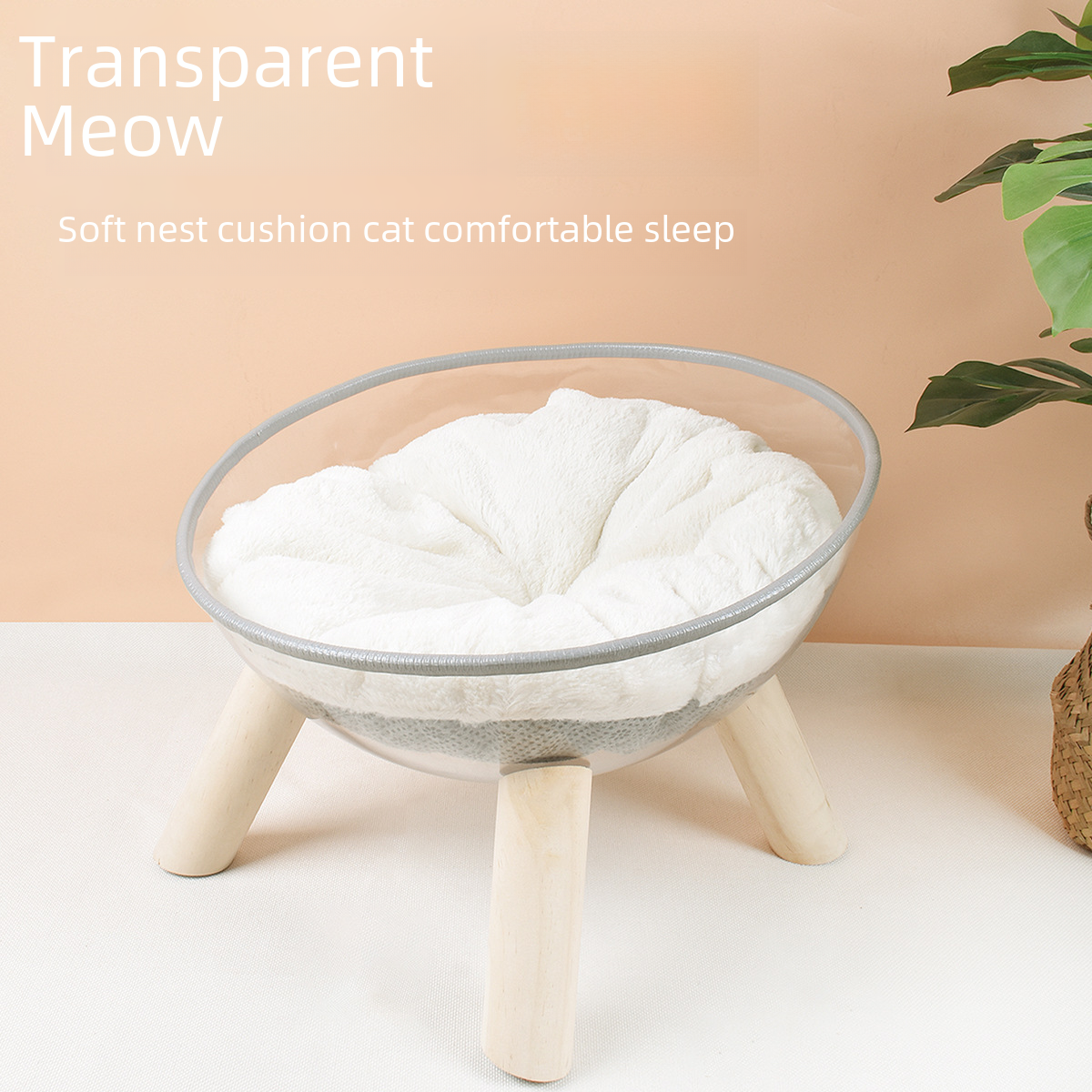 Cat Transparent Space Capsule CUTIER STORE 