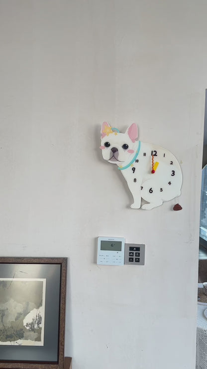 Frenchie Bulldog Wall Clock Home Decor