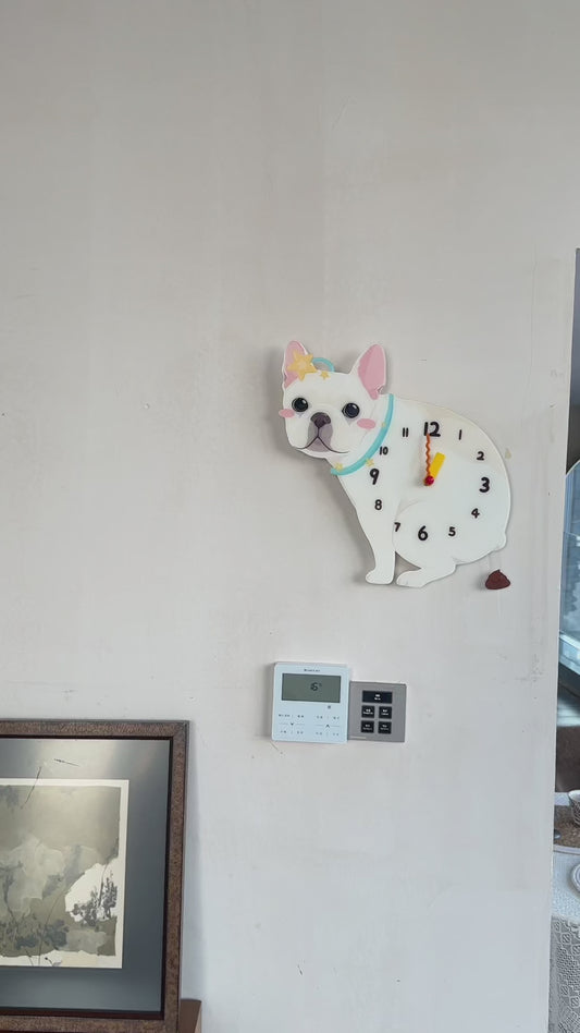 Frenchie Bulldog Wall Clock Home Decor