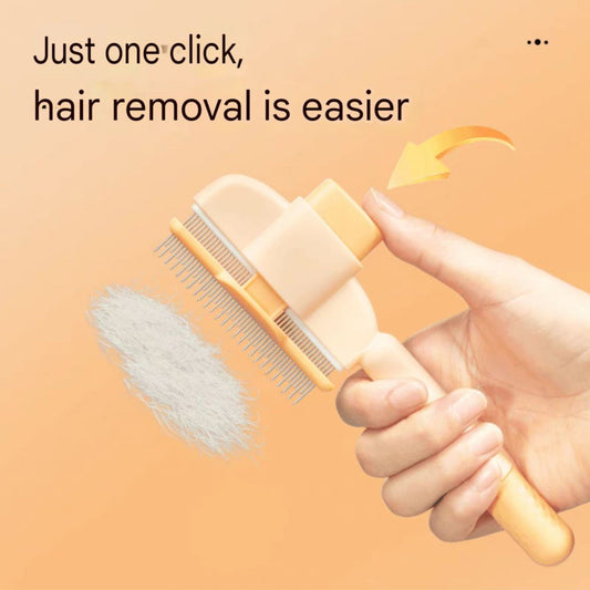 Pet Hair Remover one click Comb