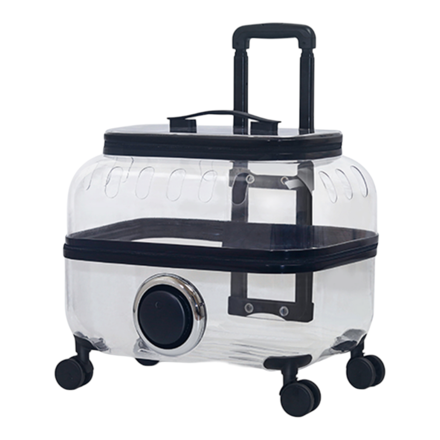 CutierStore® Transparent Pet Travel Trolley