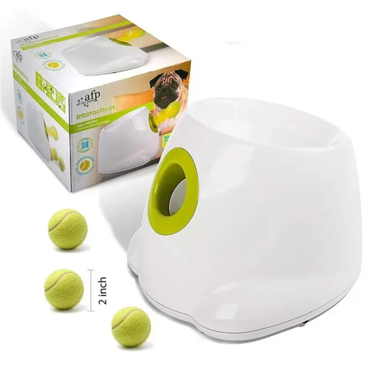Automatic dog tennis ball launcher toy
