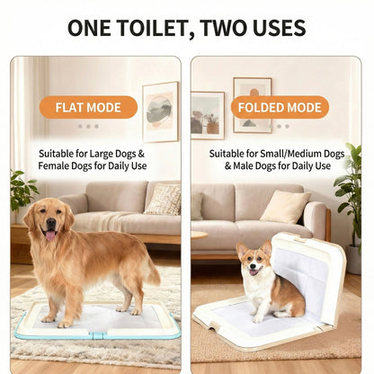 Indoor Dog Toilet Trainer – Mess-Free Potty Solution for Dogs & Puppies | Easy Indoor Potty Training Gift