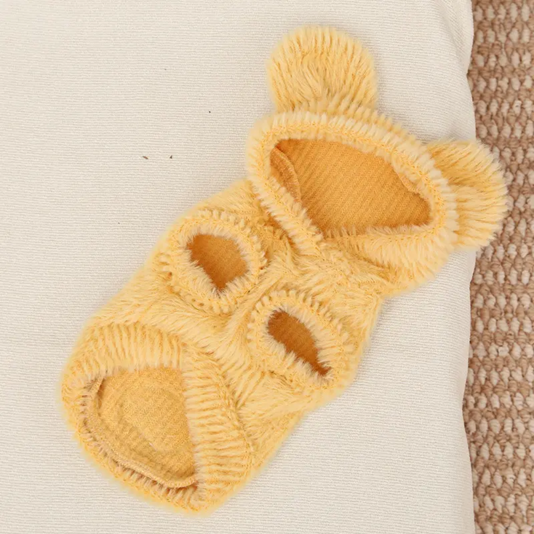 Cute  Pet cat & dog cozy hoodie vest