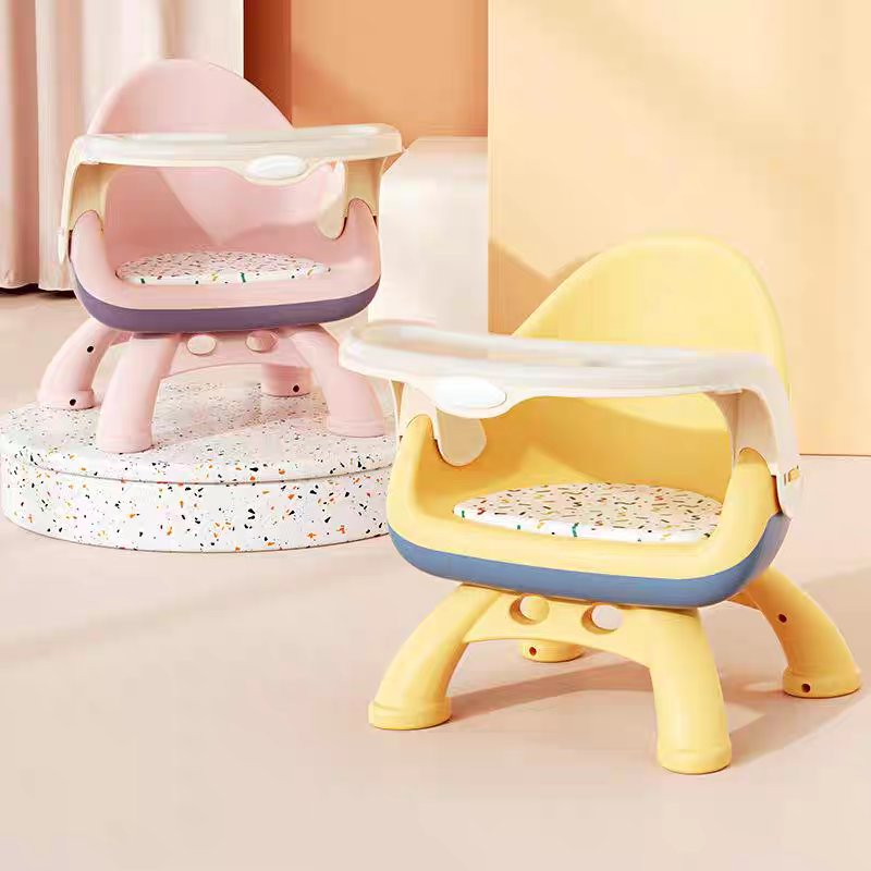 🍭Cute Toddler Feeding Chair with Tray – Multi-Use Baby Booster Seat ( Baby Dining Table)