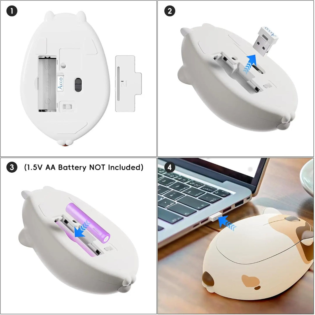 Wireless cat mouse