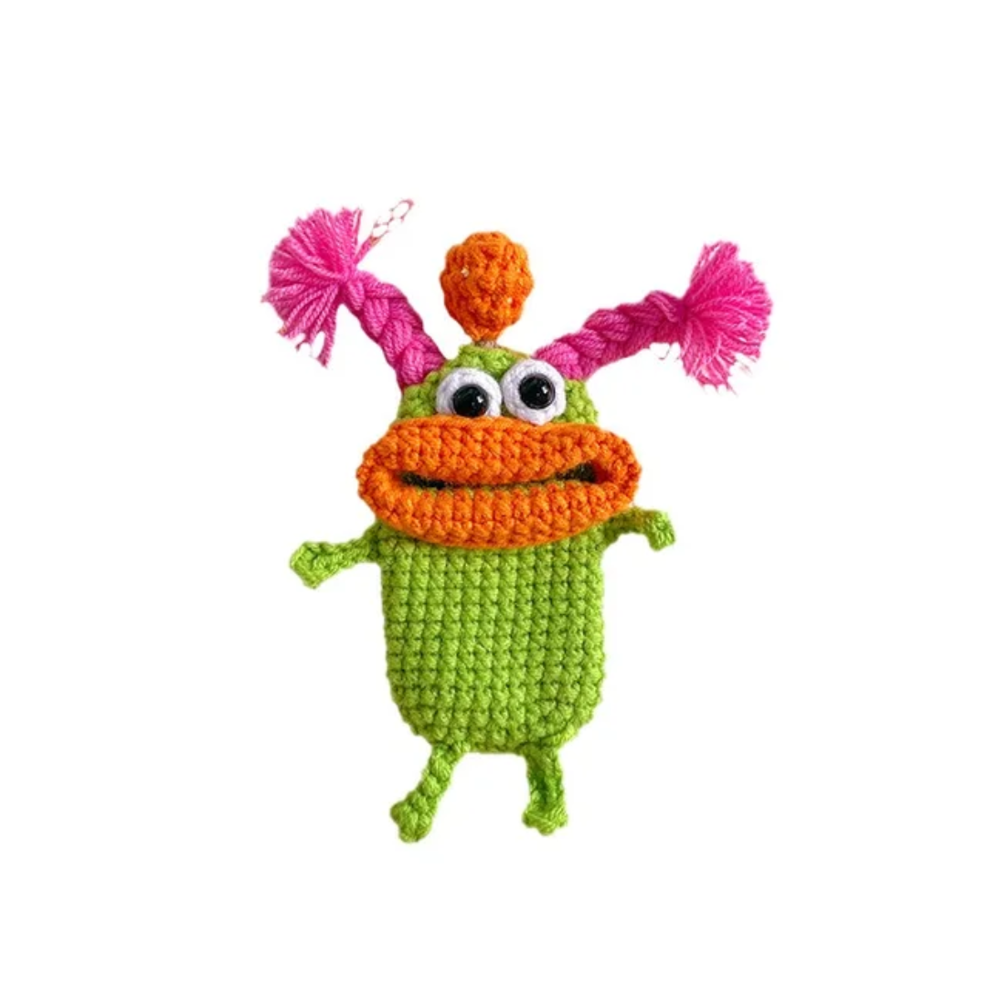 Crochet plush Car key chain