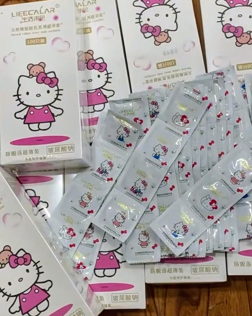 Kitty Condoms – Discreet Kawaii Intimate Care 10 PCs Medium