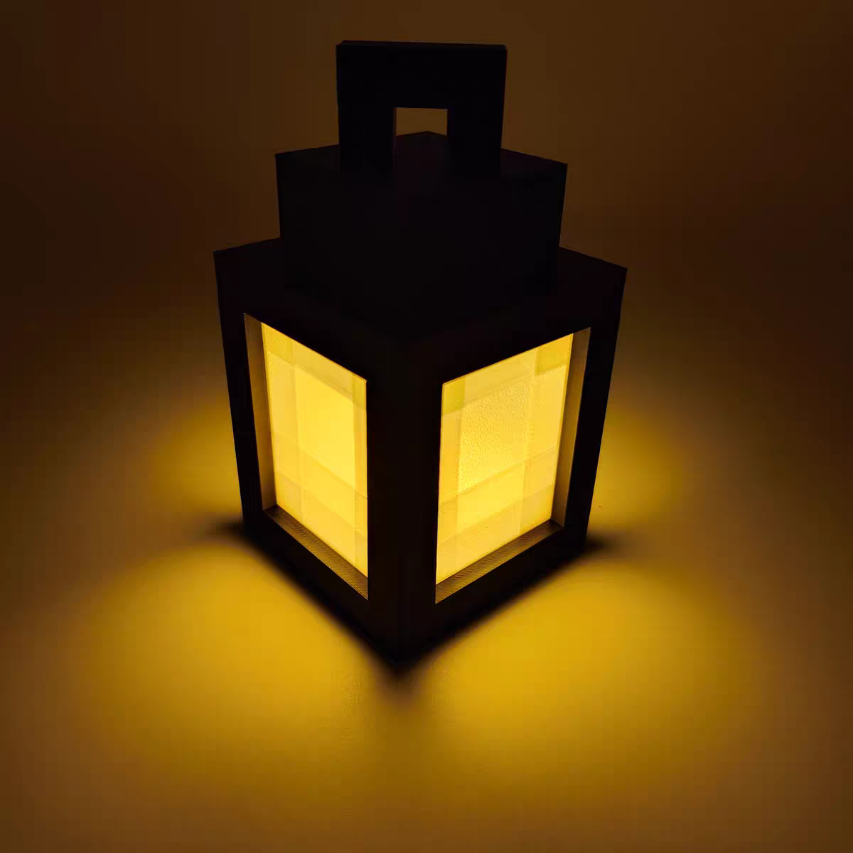 Minecraft Pixel LED Night Light – Rechargeable Touch Lamp for Bedside & Gaming Room Decor