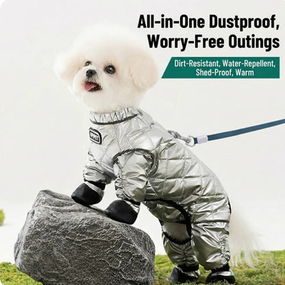 Four-Legged Waterproof Pants for Puppies – Dog Rain Trousers & Mud-Proof Pet Leg Covers