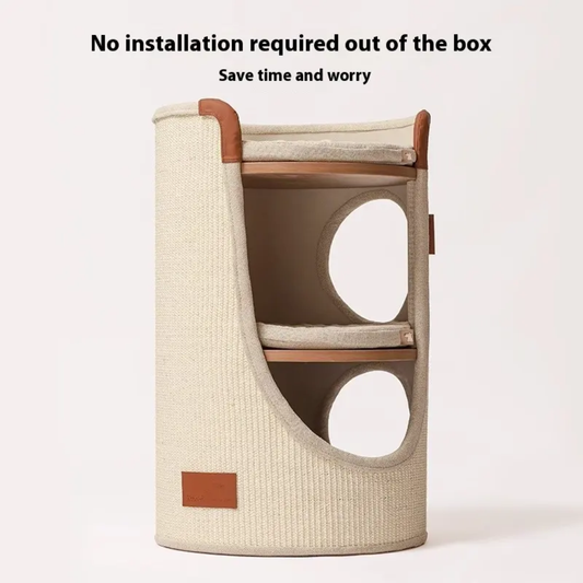 Luxury cat scratching multifunctional cute cat side bed