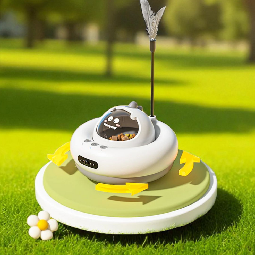 Smart Remote-Control Treat Racing Car Toy – Fun & Interactive Pet Toy | New Cat Owner Must-Have