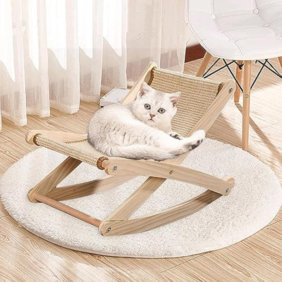 Cat Sisal Chair Rocking Chair - PP13