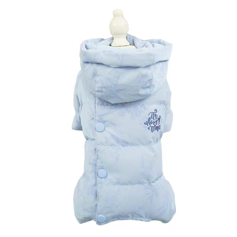 Pet waterproof puffer jacket