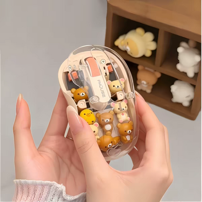 Cute Bear DIY Wireless Computer Mouse
